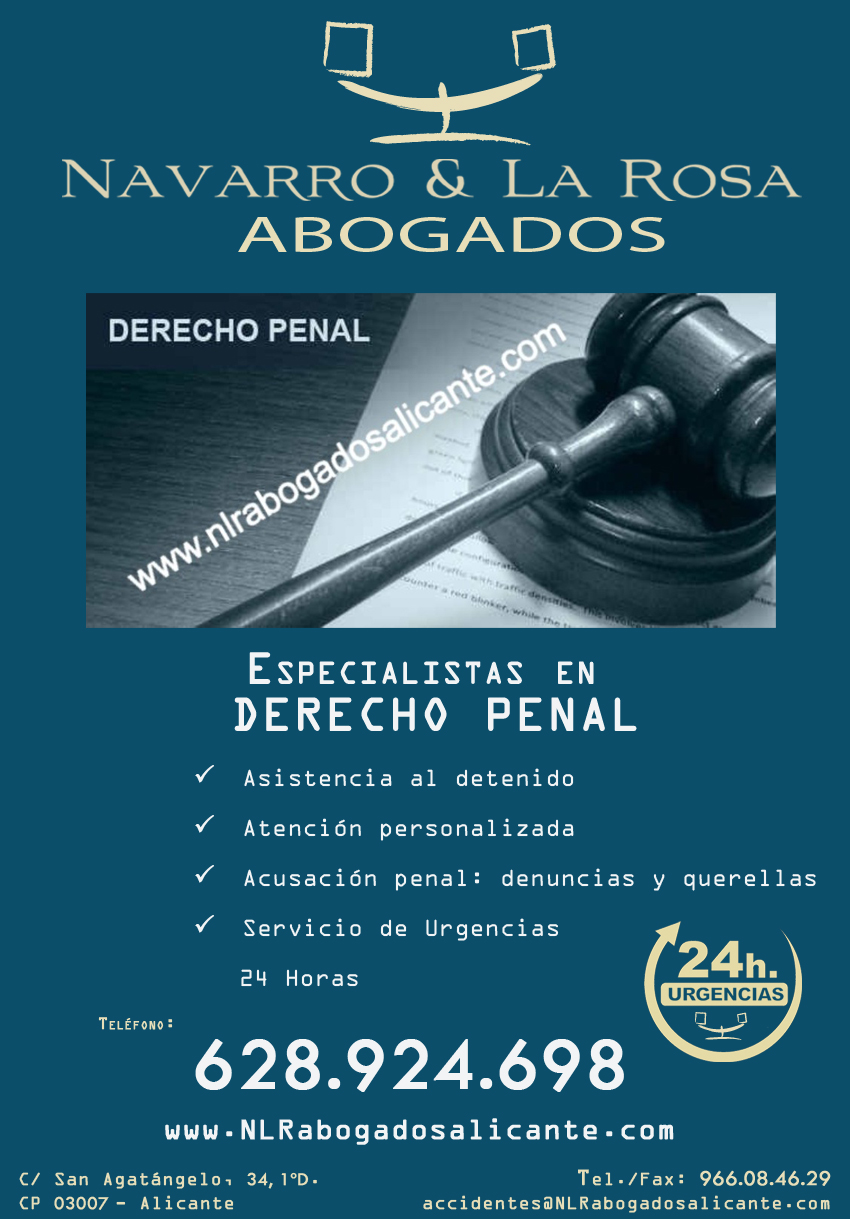 Abogados en Alicante, Derecho Penal