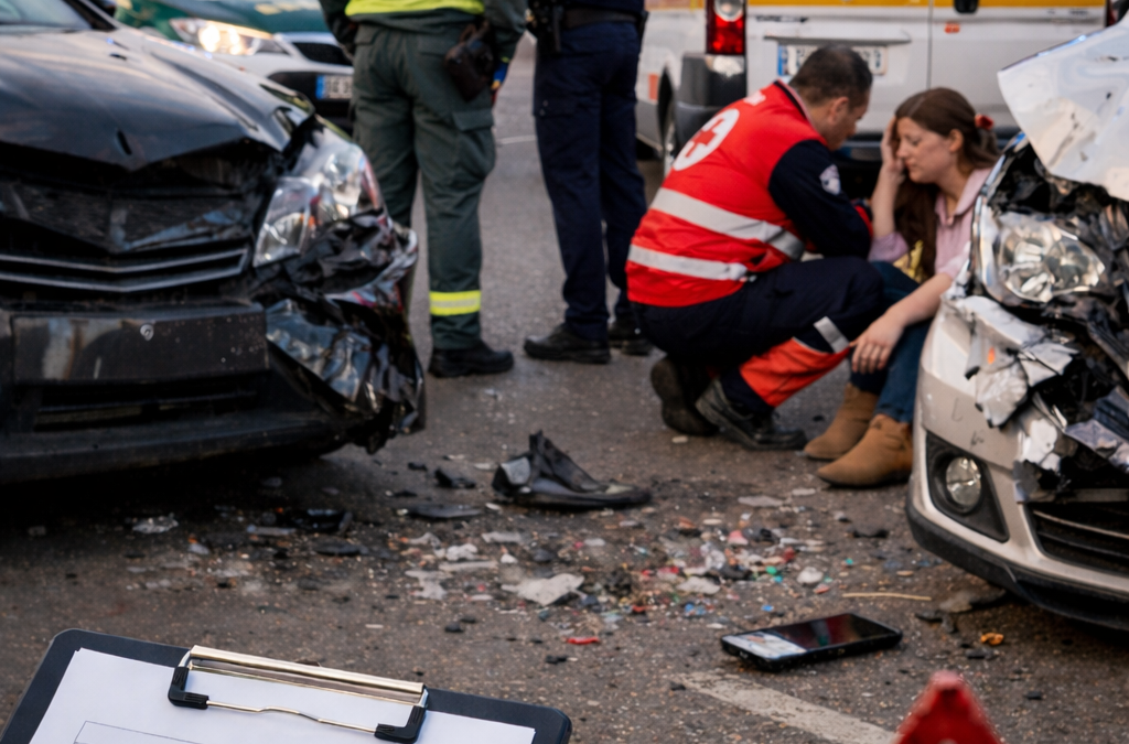 Accidente de tráfico: cómo proteger tus derechos y reclamar la indemnización.